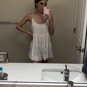 Brandy Melville one size white dress